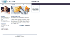 Desktop Screenshot of giftcard.efunds.com